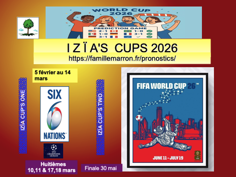 IZ&Iuml;A&acute;S CUPS